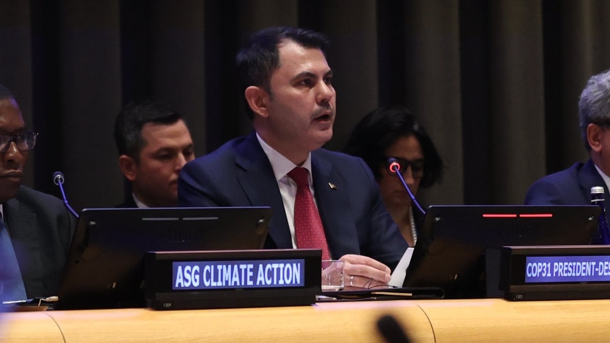 Murat Kurum, BM'de Türkiye'nin COP31 vizyonunu anlattı