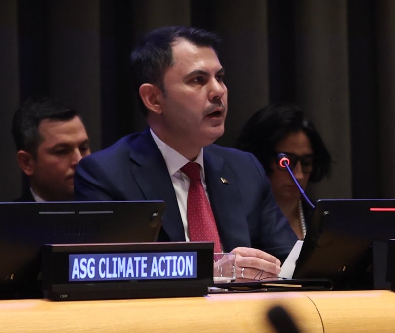 Murat Kurum, BM'de Türkiye'nin COP31 vizyonunu anlattı