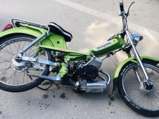 Afyonkarahisar'da 'dur' ihtarına uymayan motosikletliye 249 bin lira ceza kesildi