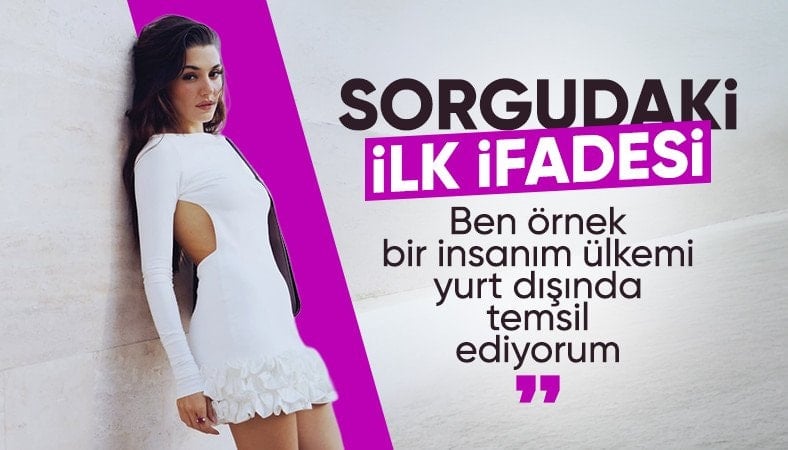 Uyuşturucu testi veren Hande Erçel'in ifadesi ortaya çıktı