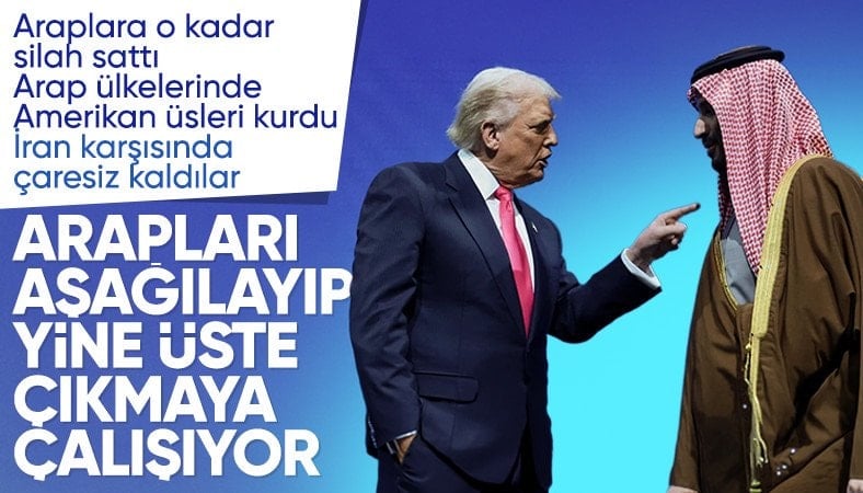 Trump'tan Prens Selman çıkışı: Bana yaltaklanacağını aklından geçirmemişti