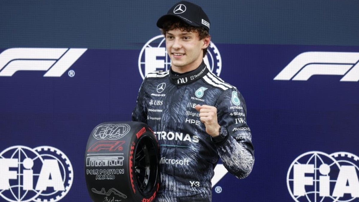 Japonya Grand Prix'sinde pole pozisyonu Kimi Antonelli'nin