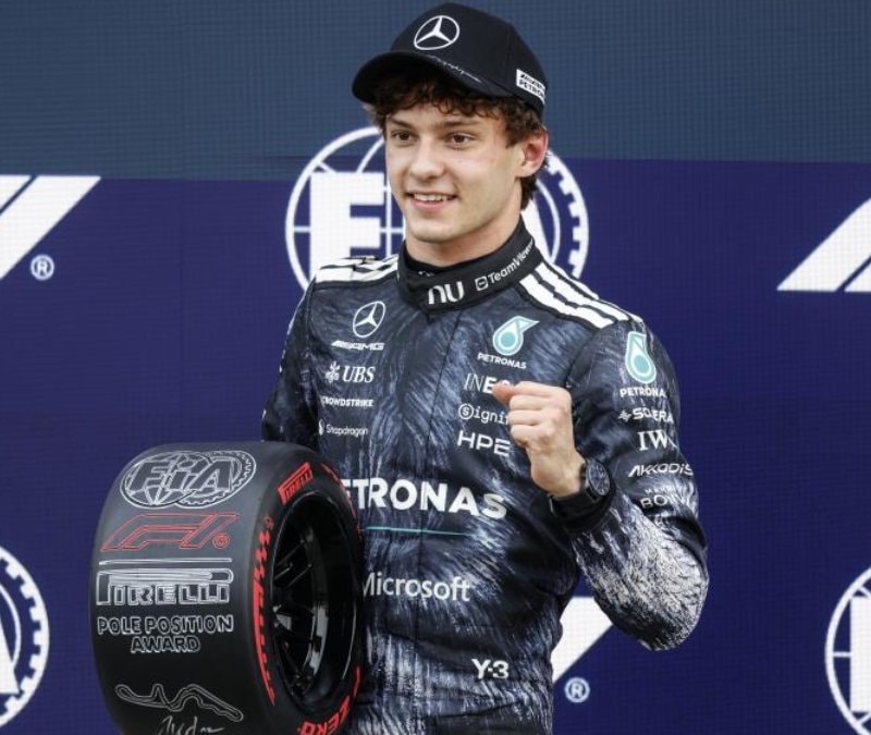 Japonya Grand Prix'sinde pole pozisyonu Kimi Antonelli'nin