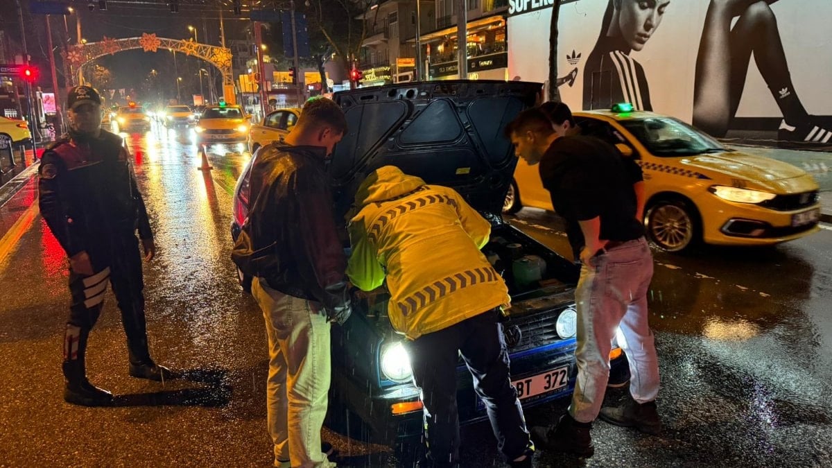 İstanbul'da trafik ve asayiş denetimi