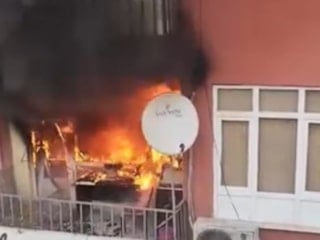 Kocaeli’de daire yangını: 4 kişi dumandan etkilendi