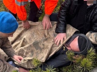 Bolu’da kaybolan avcı, 27 saat sonra baygın halde kurtarıldı