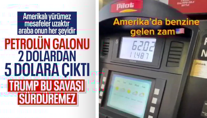 ABD’de yaşayan Türk'ün benzin şaşkınlığı