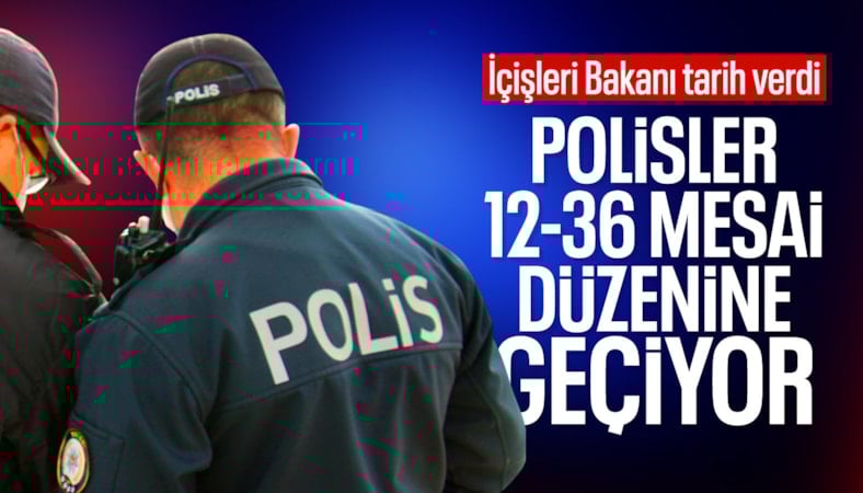 Mustafa Çiftçi: Polislikte ülke genelinde 12/36 saat çalışma düzenine geçeceğiz