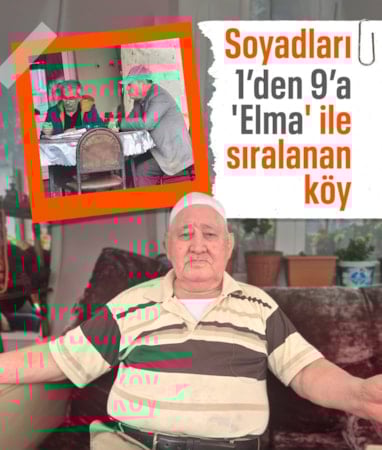 Tekirdağ’da soyadları 1’den 9’a 'Elma' ile sıralanan köy: Ballıhoca