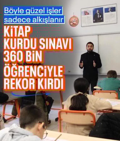 TÜGVA Kitap Kurdu yarışmasına rekor katılım: 360 bin öğrenci