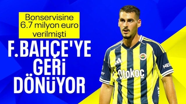 Ognjen Mimovic, Fenerbahçe'ye geri dönüyor