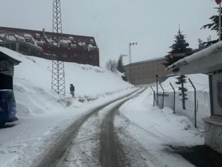 Bolu’da yaylalar ve göller yeniden beyaza büründü