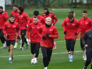 A Milli Takım'da Kosova maçı hazırlıkları devam ediyor