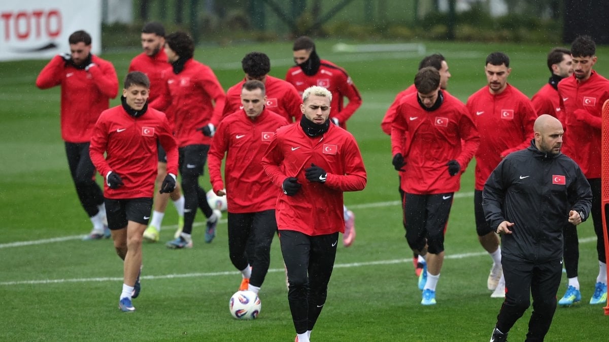 A Milli Takım'da Kosova maçı hazırlıkları devam ediyor