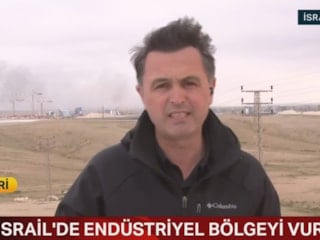 İsrail’de İran saldırısını NTV ekibi görüntüledi