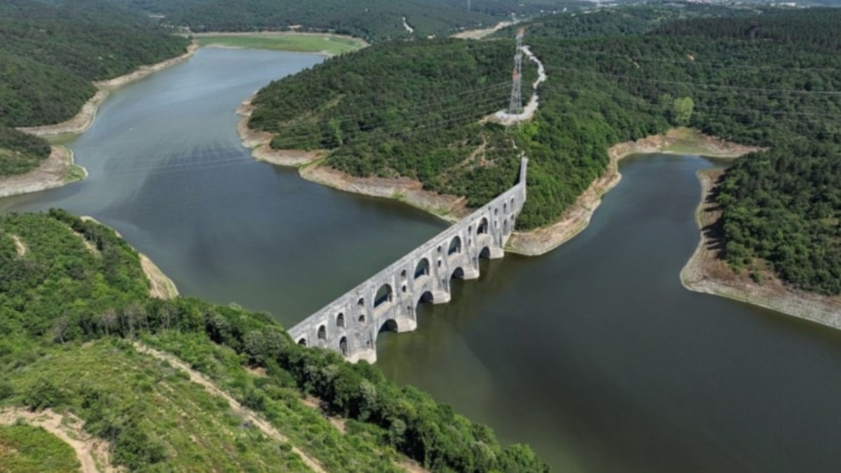 İstanbul'da barajlarda doluluk oranı yüzde 58'e yükseldi