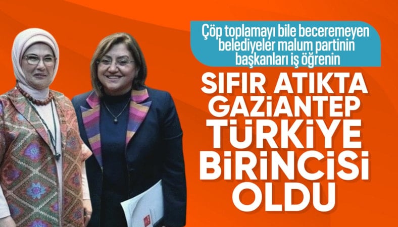 Fatma Şahin: Gaziantep sıfır atık konusunda dünyada lider 20 şehirden biri