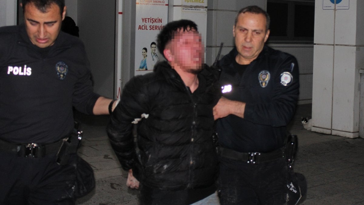 Aksaray'da annesinin sevgilisini bıçakladı: Tutuklandı