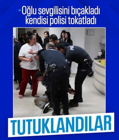 Aksaray'da annesinin sevgilisini bıçakladı: Tutuklandı