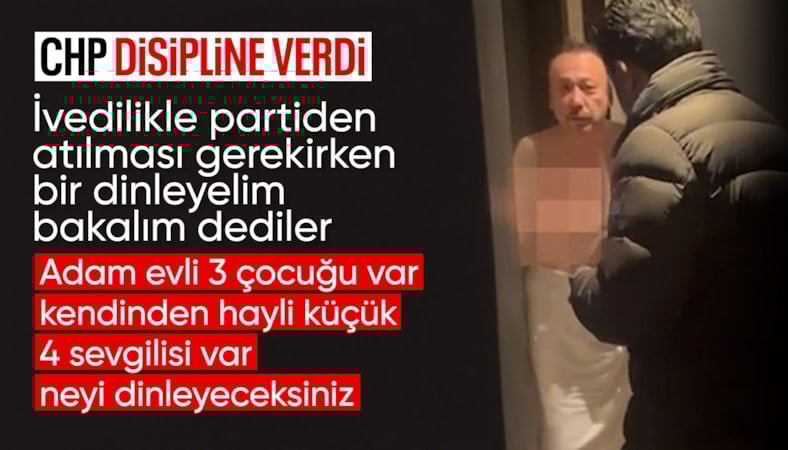 Yalım'ın CHP üyeliği askıya alındı, disipline sevk edildi