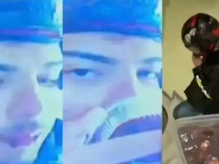 İstanbul'da kurye siparişi önce yaladı: Sonra teslim etti