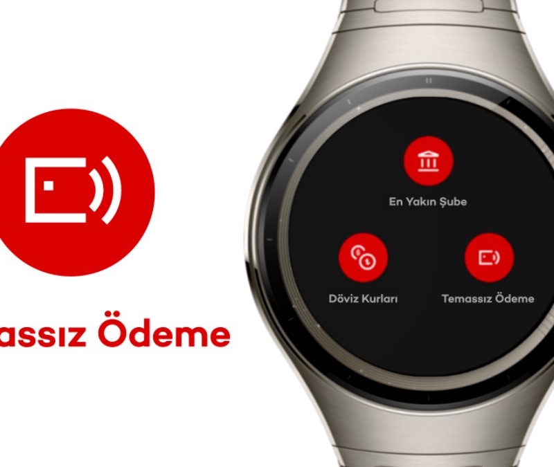 Akbank'ın dijital yeniliği: Huawei akıllı saatlerle ödeme yapma imkanı
