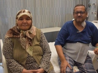 İzmir'de damadına böbreğine verdi