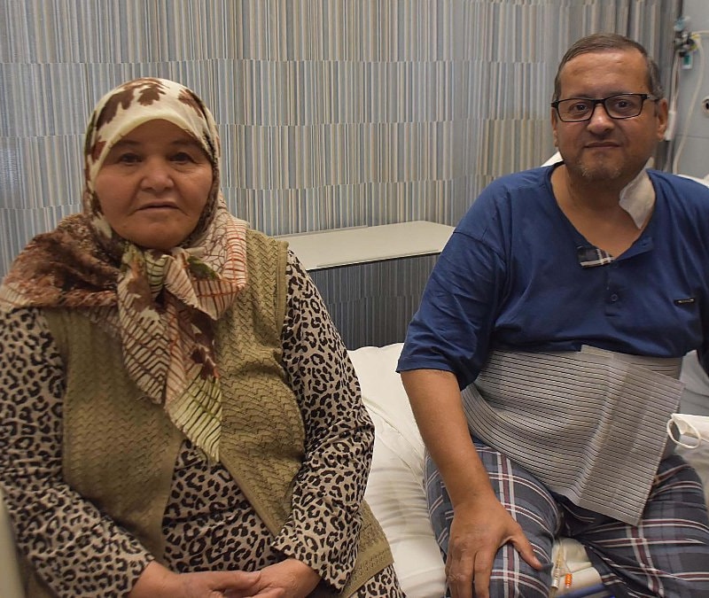 İzmir'de damadına böbreğine verdi