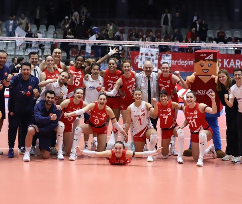 Aras Kargo, play-off'a zaferle başladı