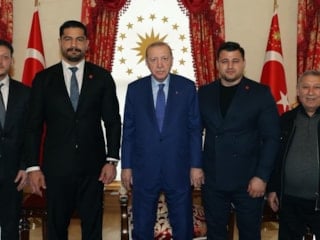 Cumhurbaşkanı Erdoğan, Taha Akgül'ü kabul etti