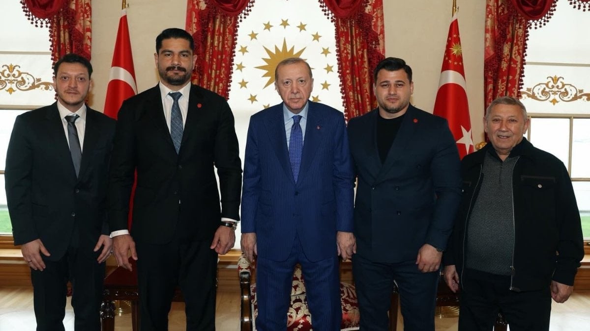 Cumhurbaşkanı Erdoğan, Taha Akgül'ü kabul etti