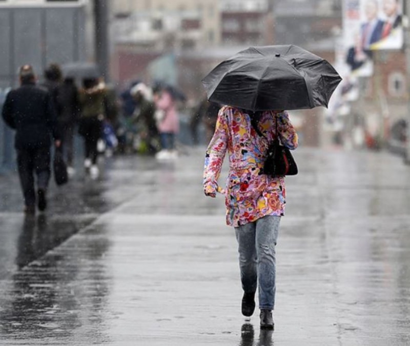 6 ile sarı kodlu sağanak ve rüzgar uyarısı