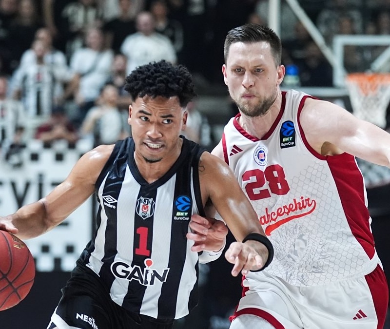 Beşiktaş'tan Bahçeşehir Koleji'ne EuroCup'ta 19 sayılık fark