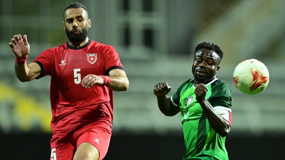 Antalya'daki maçta Ürdün ile Nijerya yenişemedi