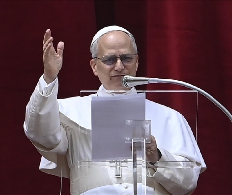 Papa 14. Leo'dan ABD Başkanı Trump'a çağrı