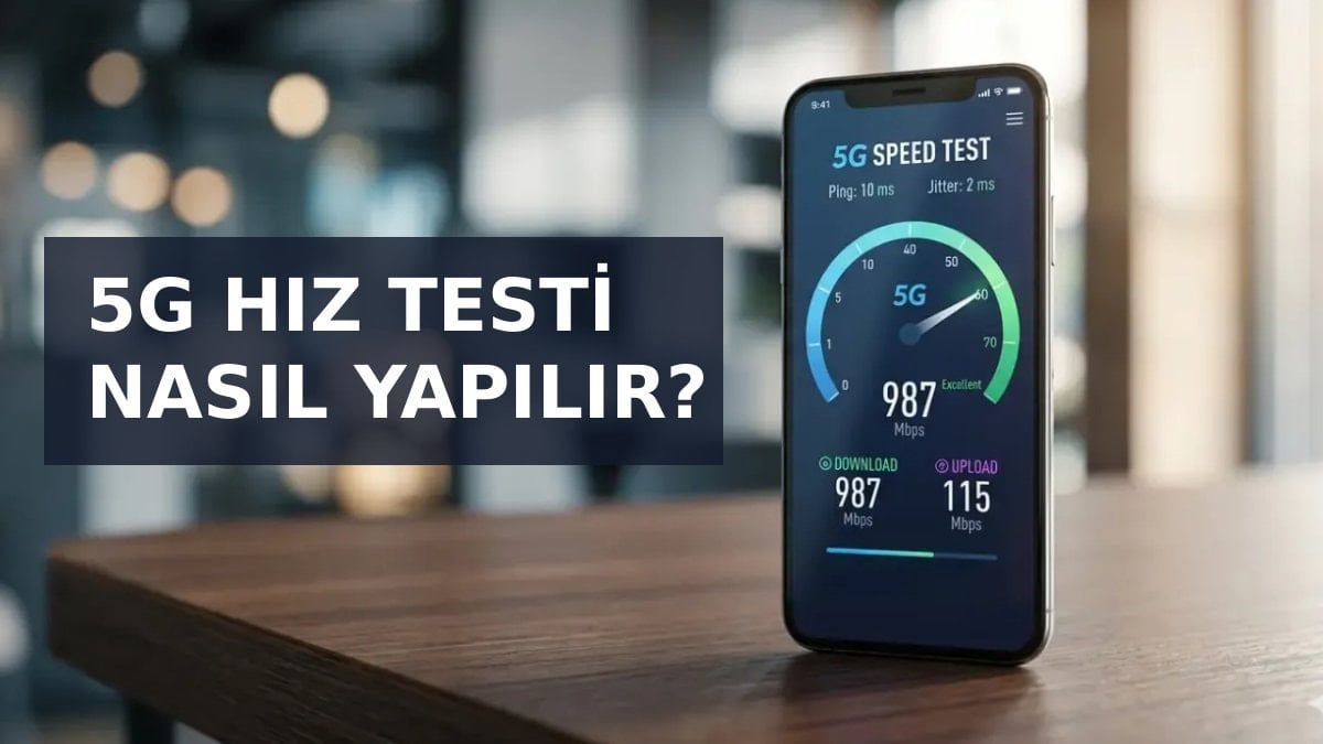 5G hız testi: Vodafone, Turkcell, Türk Telekom internet hızı ölçme