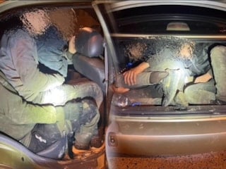 Hatay'da 4 araçtan kaçak göçmen çıktı