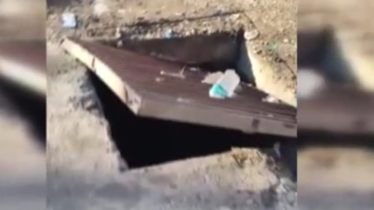 Diyarbakır'da ortaokul öğrencisi 1,5 metrelik çukura düştü