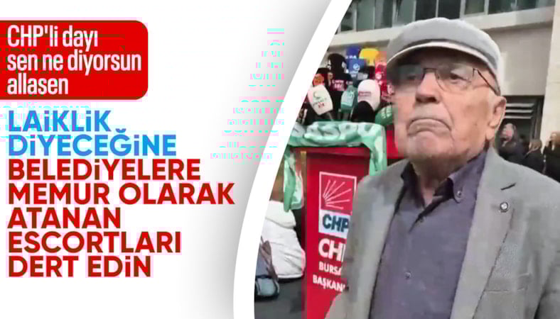 Bursa'da Mustafa Bozbey'e destek vermeye geldi: Peçeye dil uzattı