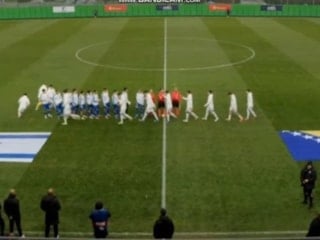 Bosna Hersek Ümit Milli Futbol Takımı futbolcuları, İsrailli oyuncuların elini sıkmadı