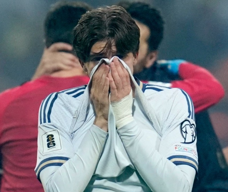 İtalya, Dünya Kupası'na art arda 3. kez gidememenin hayal kırıklığını yaşıyor