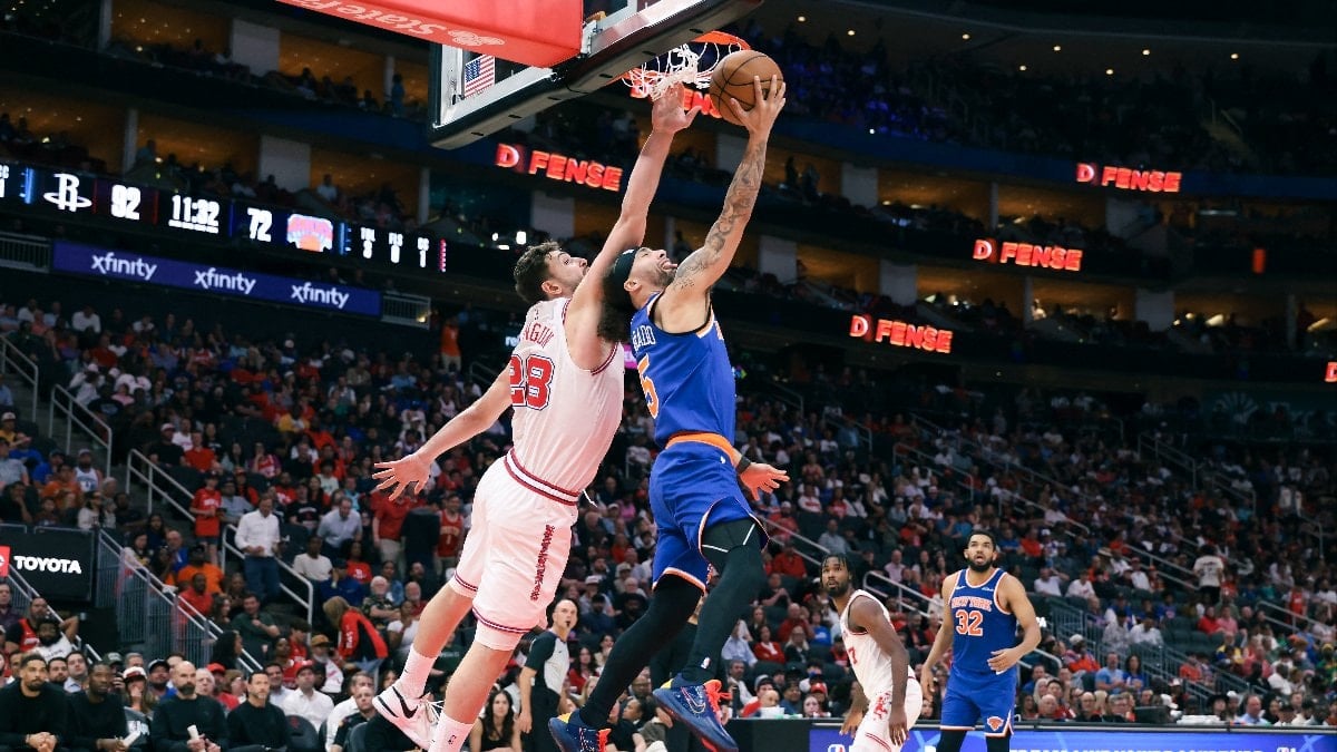 Rockets, Alperen Şengün'ün "double-double" yaptığı maçta Knicks'i yendi