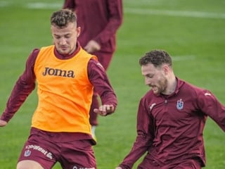 Trabzonspor, Galatasaray maçının hazırlıklarını sürdürdü