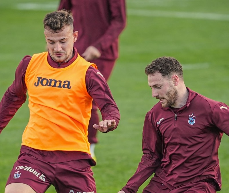 Trabzonspor, Galatasaray maçının hazırlıklarını sürdürdü
