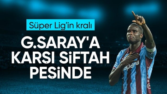 Paul Onuachu, Galatasaray karşısında ilk peşinde