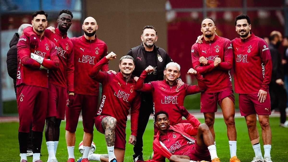 Galatasaray'da Trabzonspor mesaisi devam ediyor