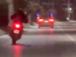 Manisa'da terör estiren motosiklet sürücüsüne 770 bin lira ceza kesildi