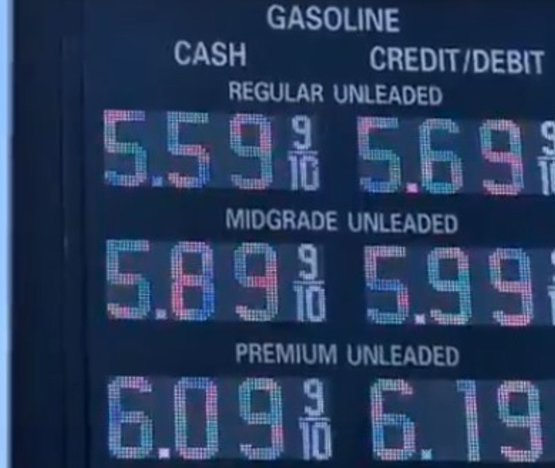 ABD'de yaşayan Türk'ten akaryakıt fiyatlarına tepki