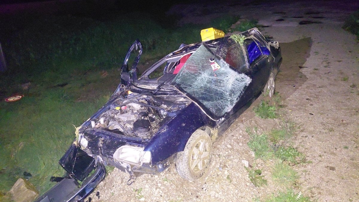 Manisa’da otomobilin şarampole devrilmesi sonucu 1 kişi öldü