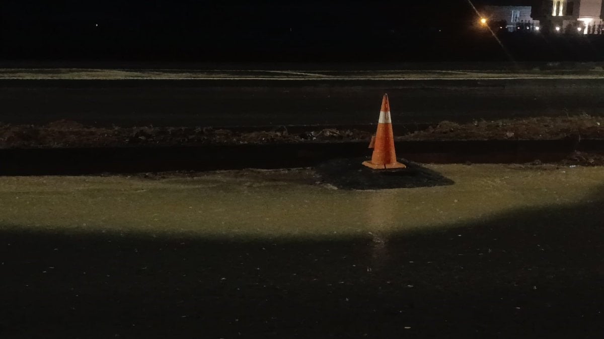 Tekirdağ'da sağanak yağış etkili oldu